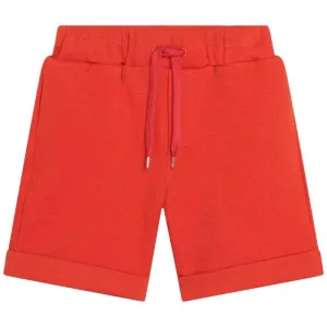Boys Orange Jersey Shorts