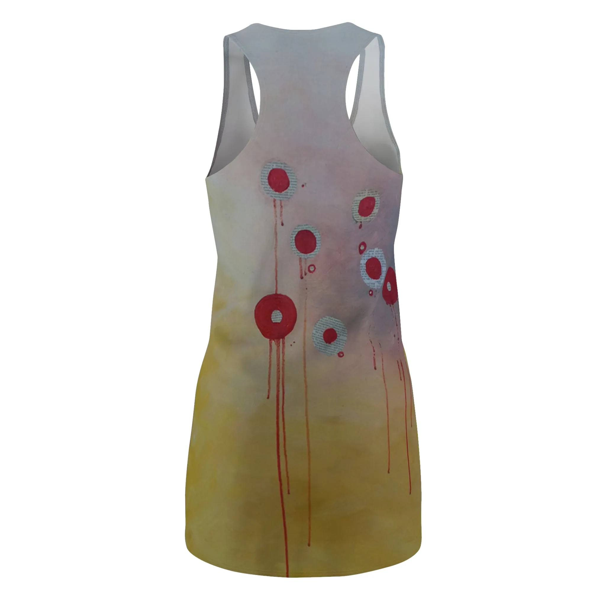 Bullets Women's Cut & Sew Racerback Dress (AOP)