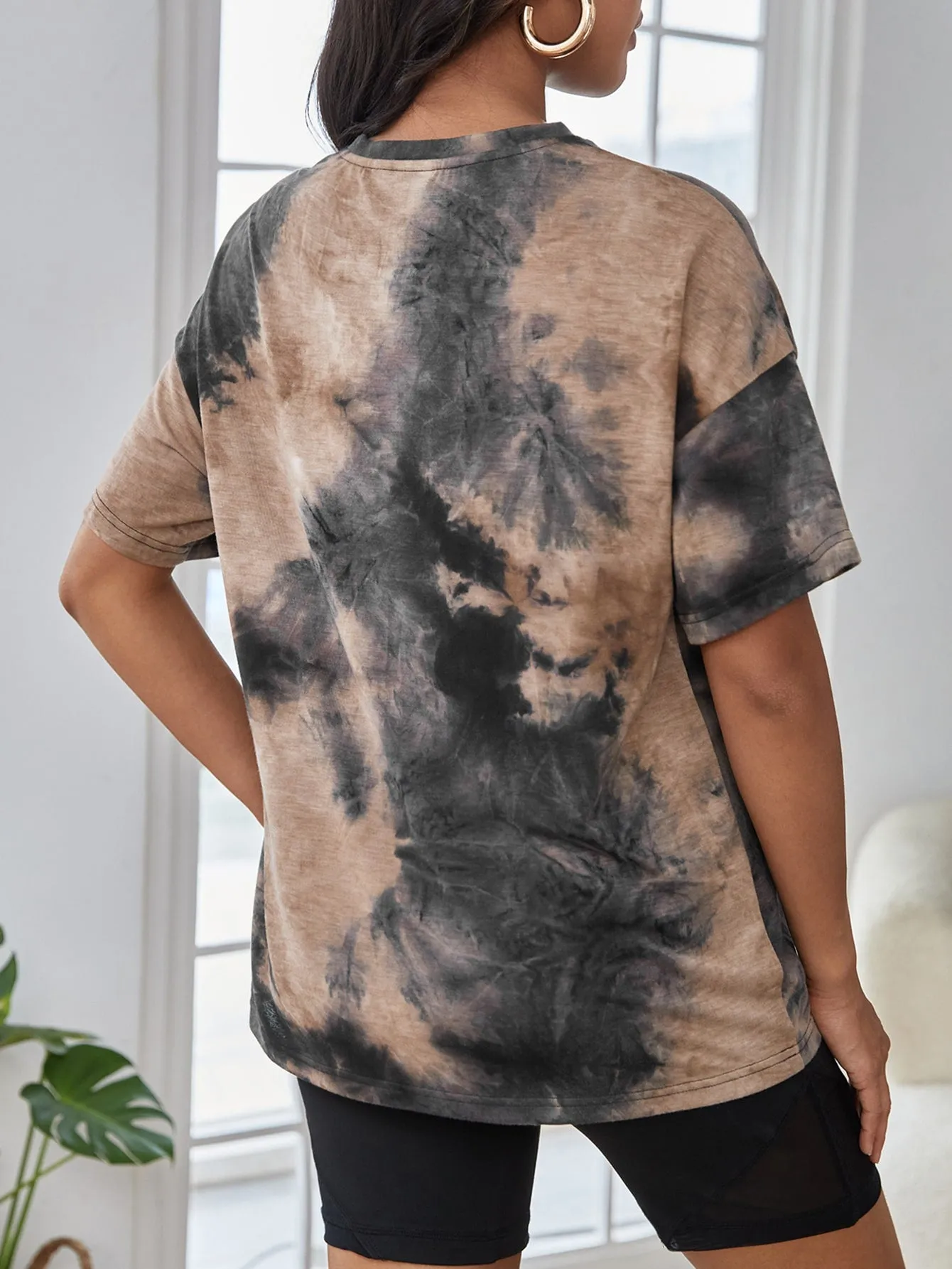 Camiseta de Maternidad Tie Dye Sol
