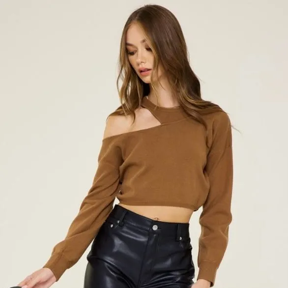 Carson Cut-Out Sweatshirt
