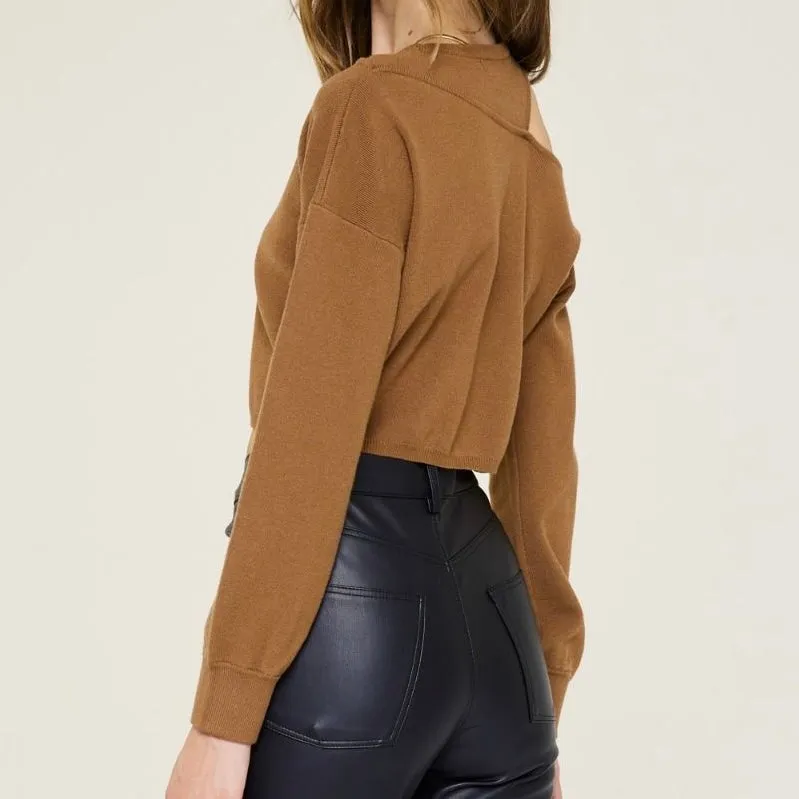 Carson Cut-Out Sweatshirt