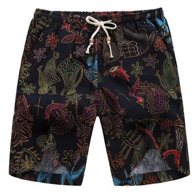 Casual Shorts Men Summer Cotton Linen Fashion Male Shorts Loose Quick Dry Mens Short Pants Streetwear High Quality Man Shorts