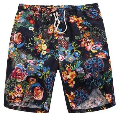 Casual Shorts Men Summer Cotton Linen Fashion Male Shorts Loose Quick Dry Mens Short Pants Streetwear High Quality Man Shorts