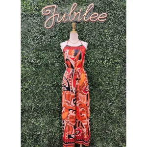 Celeste Halter Jumpsuit