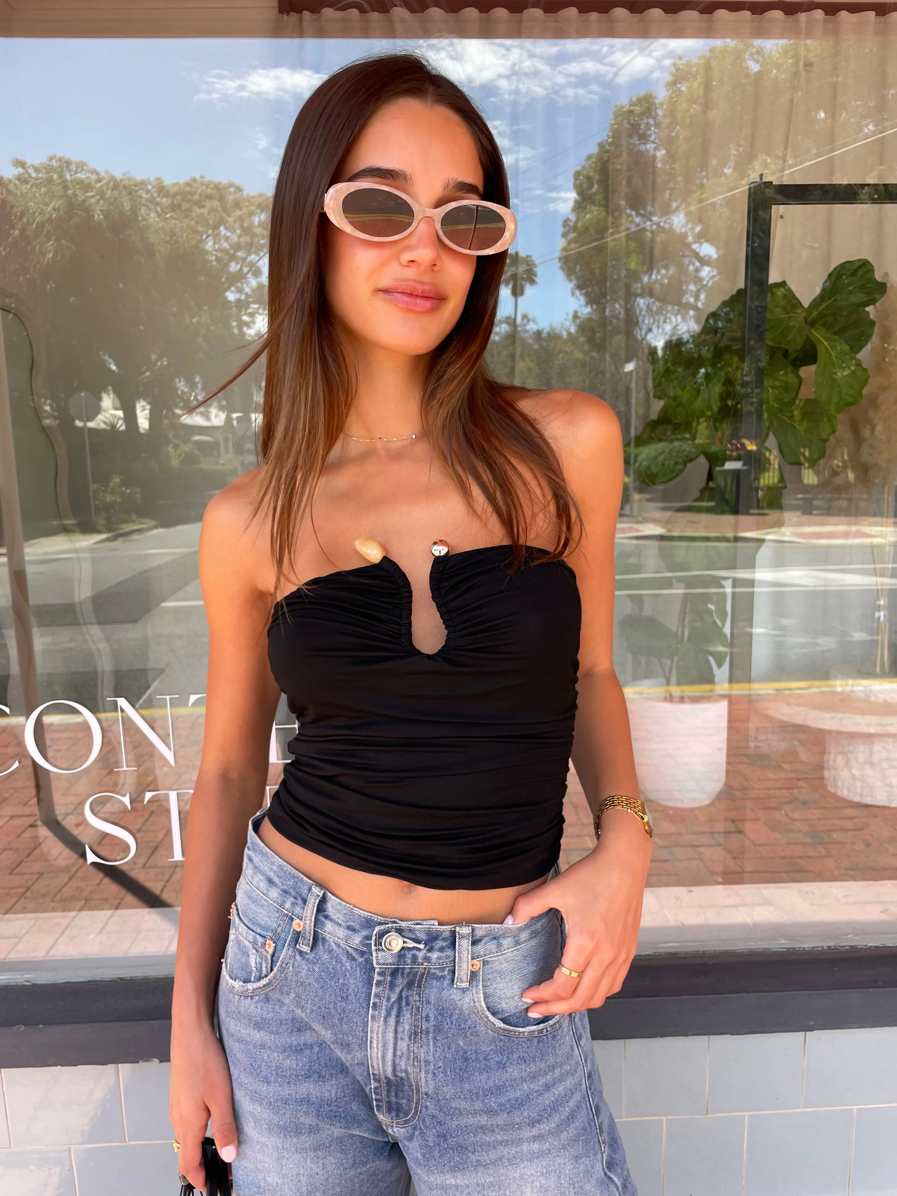 Chantelle Strapless top