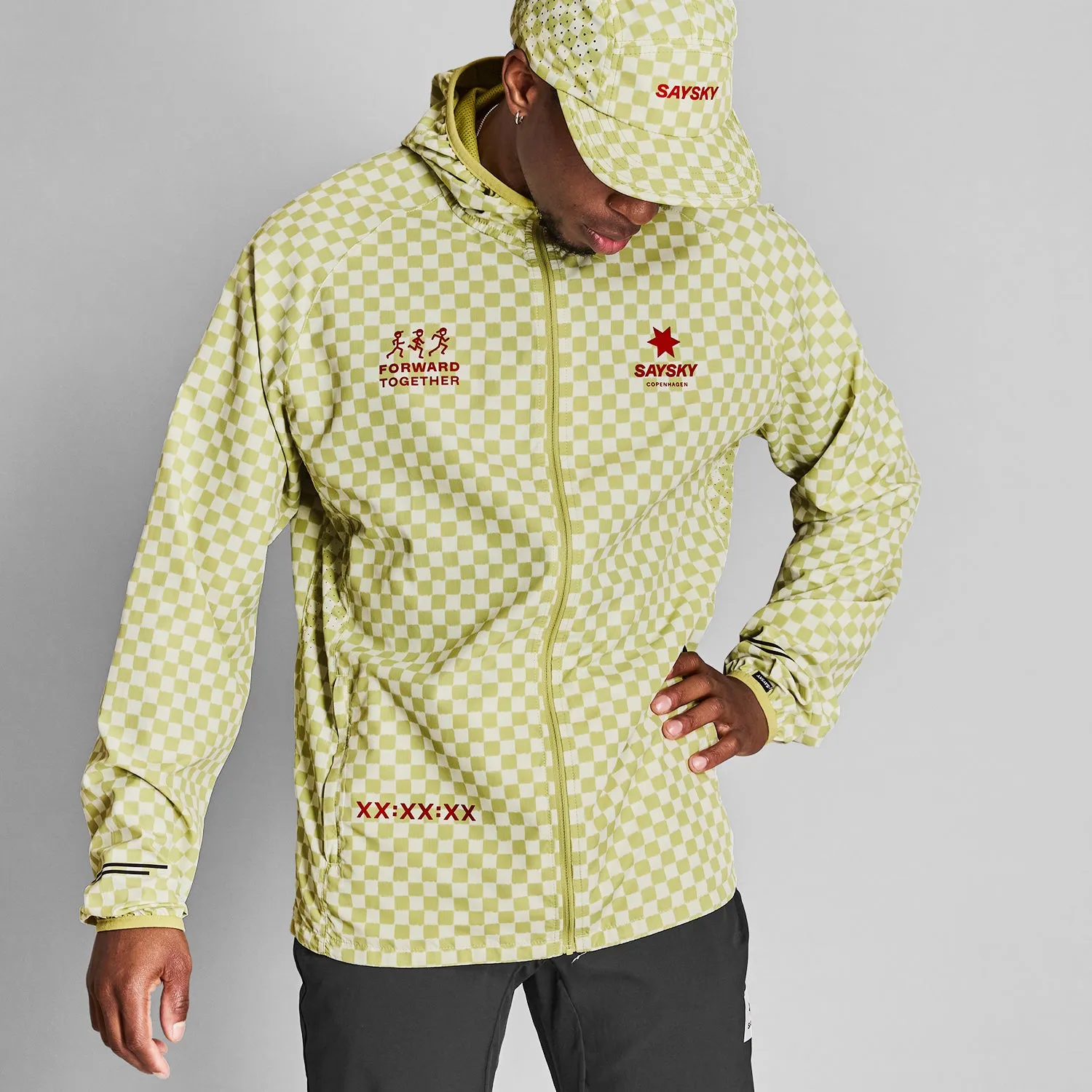 Checker Pace Jacket | Green