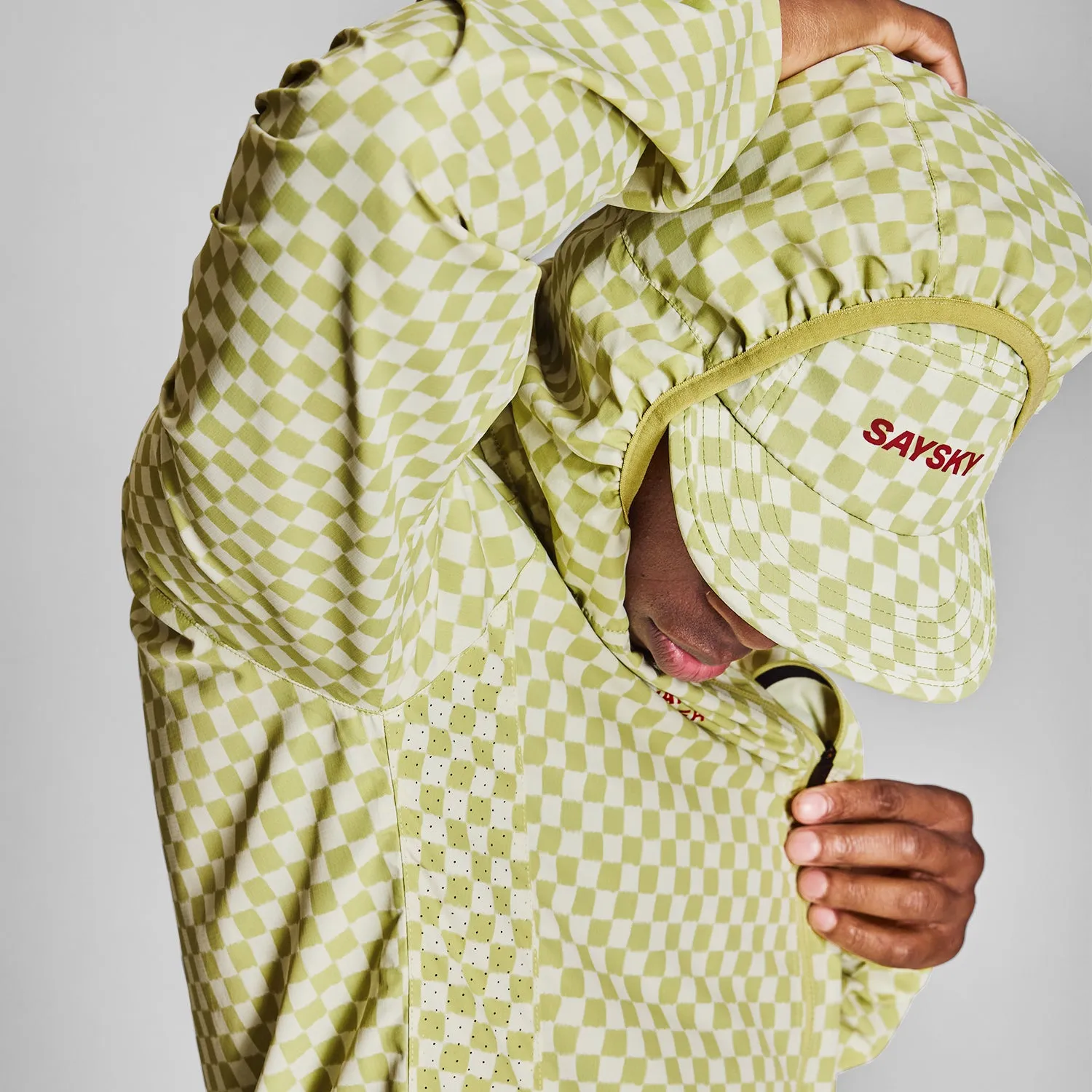 Checker Pace Jacket | Green