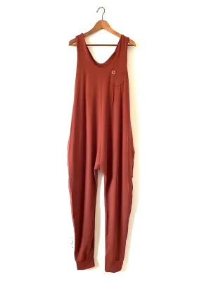 Chestnut Bamboo Tank Romper