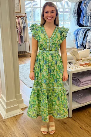 CLARA THE LABEl Seraphine Dress in Flora
