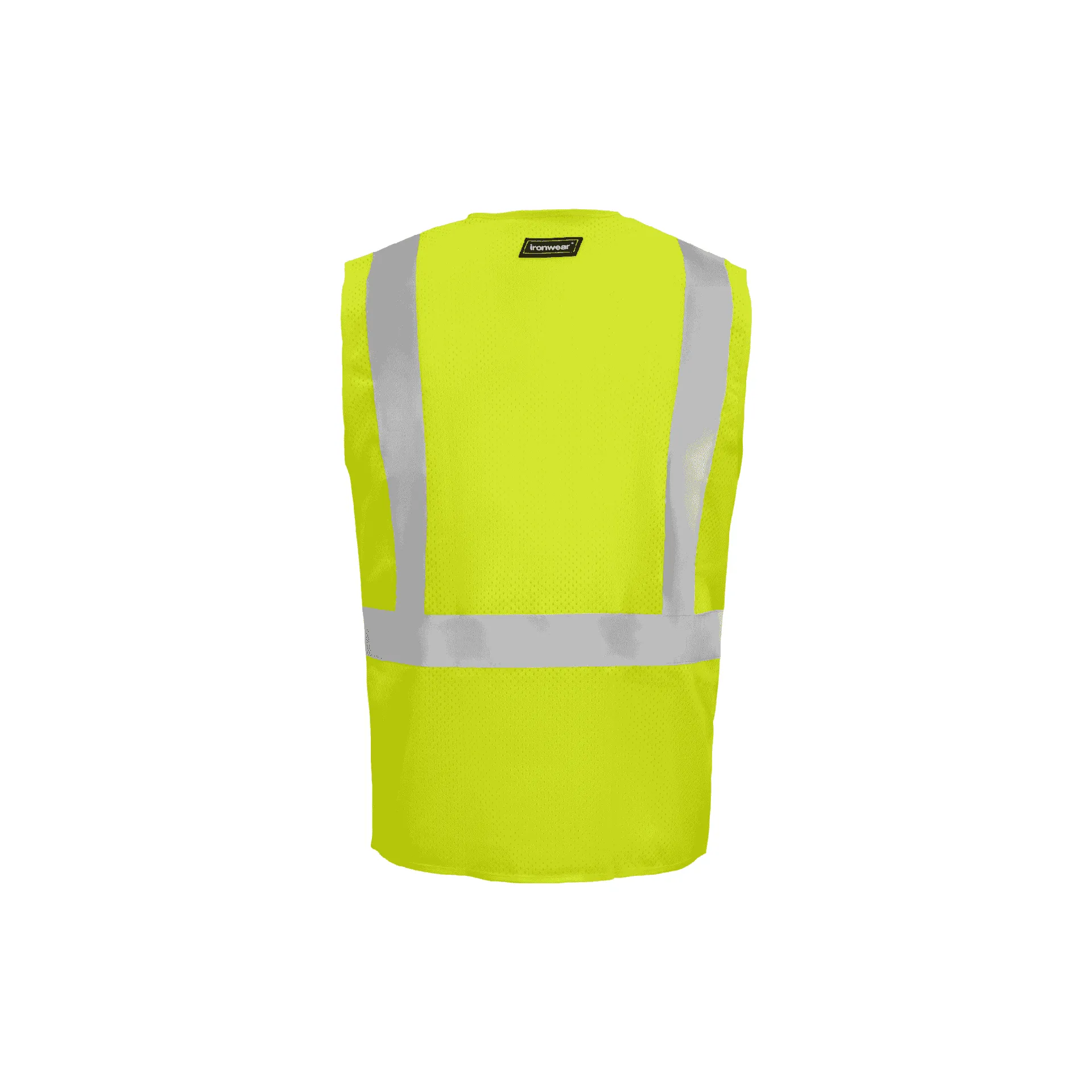Class 2 Lime Safety Vest with 3 Pockets (One Size Fits All)