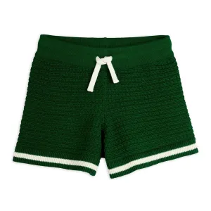 Crochet Knit Shorts by Mini Rodini