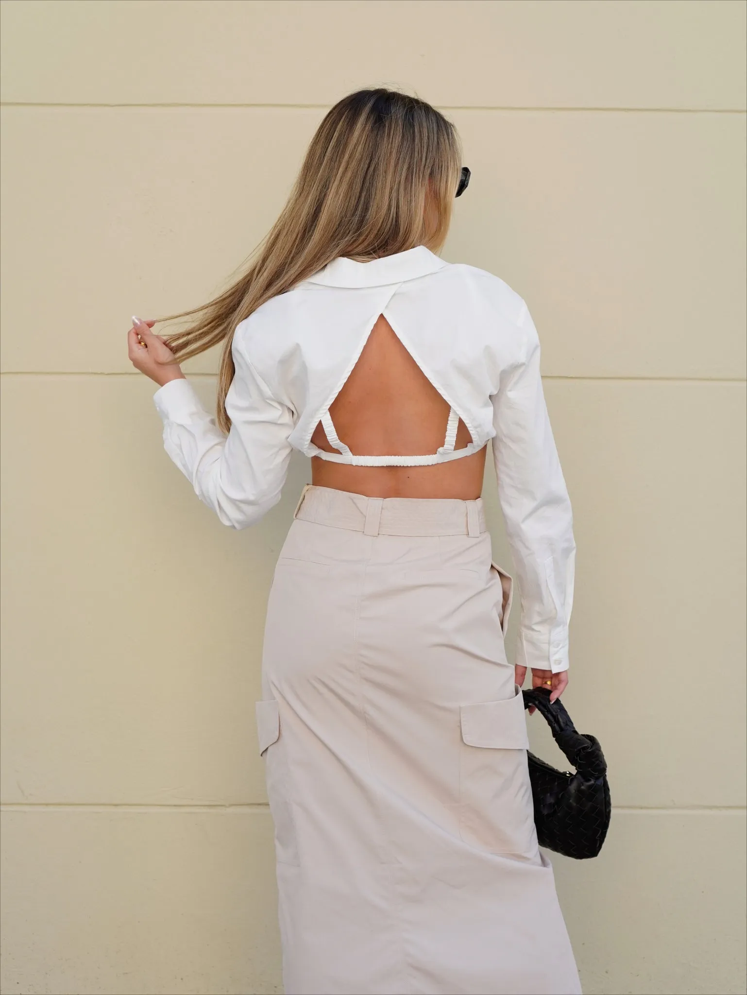 Cut It Out Crop Top