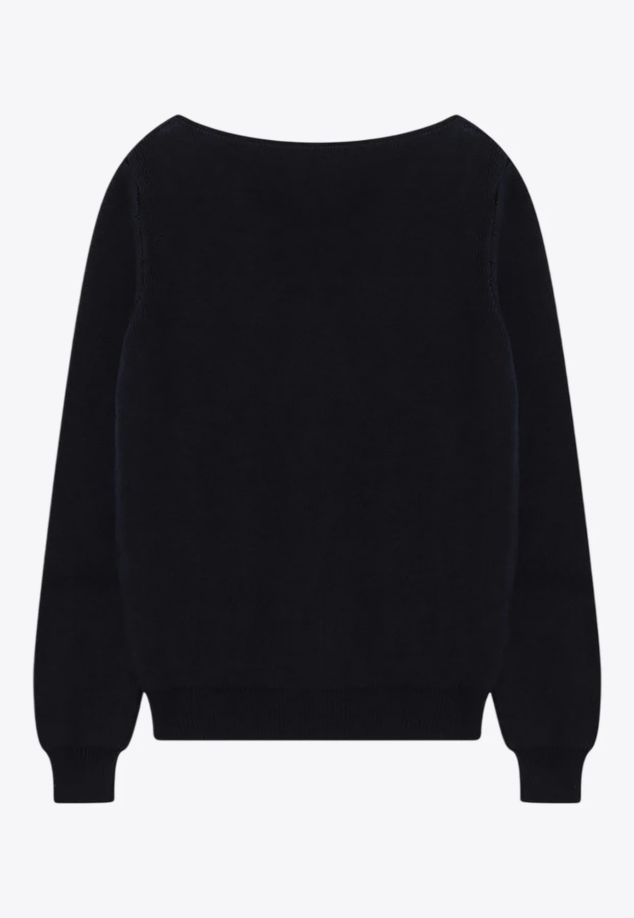 Cut-Out Knit Sweater