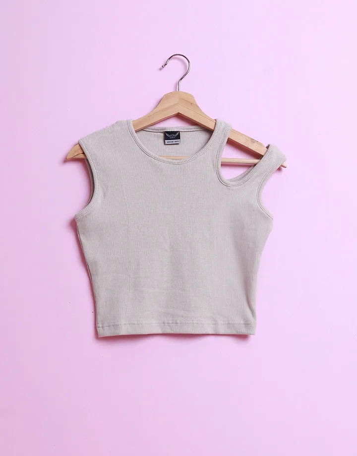 Cut-Out Vest Top