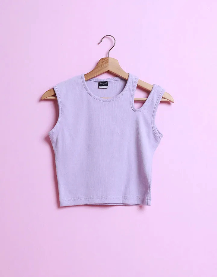Cut-Out Vest Top