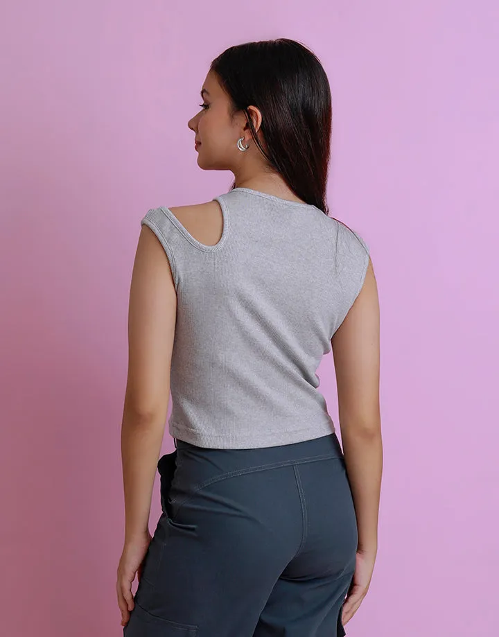 Cut-Out Vest Top
