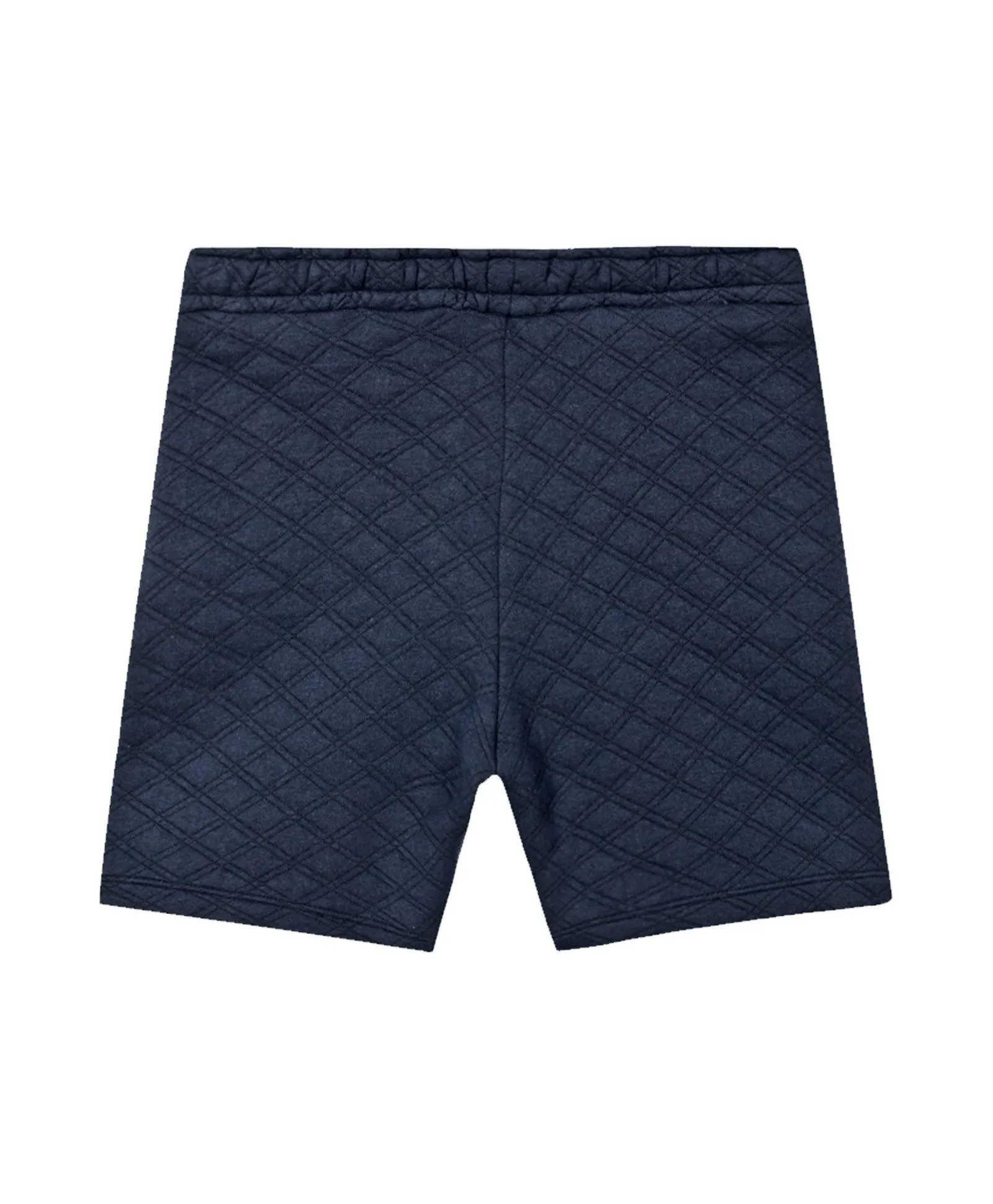DAIMOND QUILTED NAVY BOYS SHORTS - NAVY