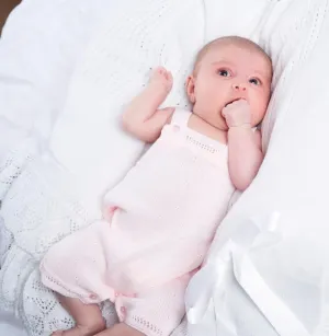 Dandelion Baby Girls Fine Knitted Romper