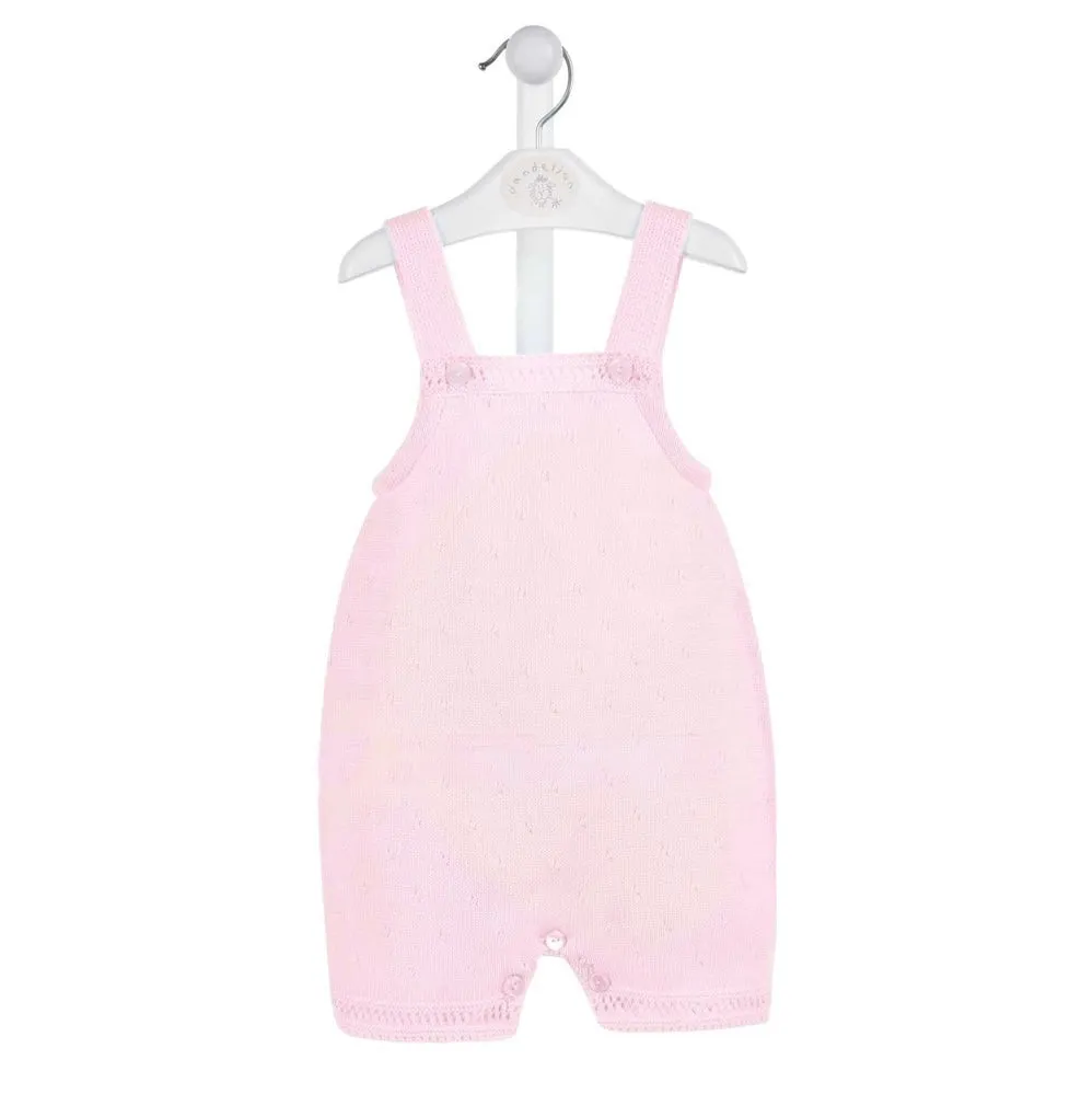 Dandelion Baby Girls Fine Knitted Romper