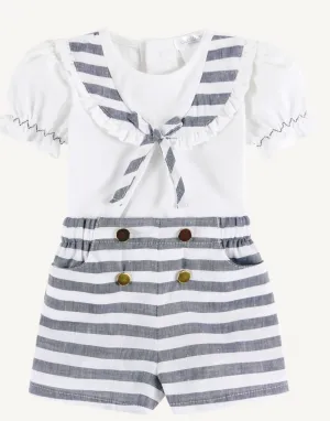Deolinda girls romper.     02231464