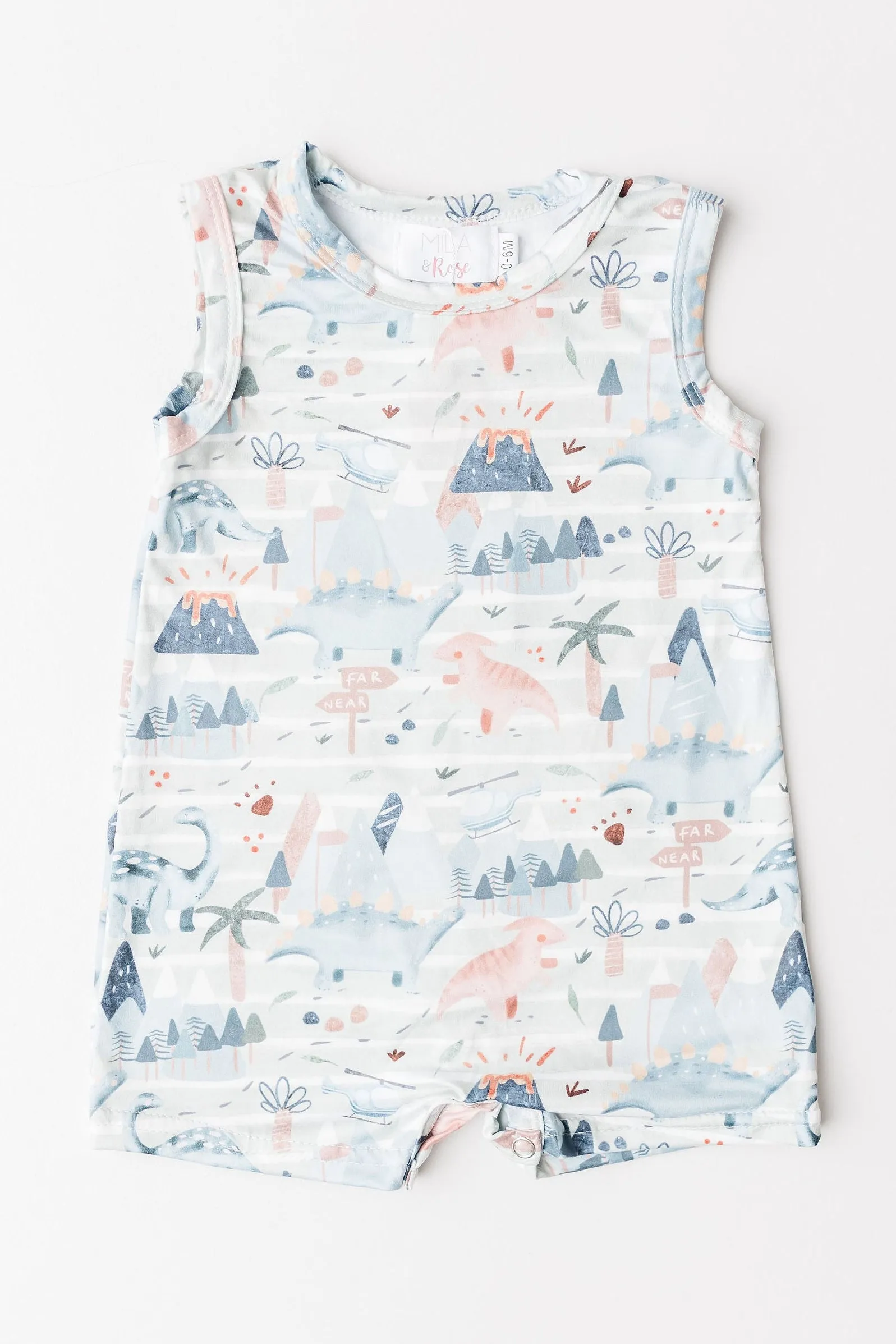 Dino Tracks Shorty One-Piece