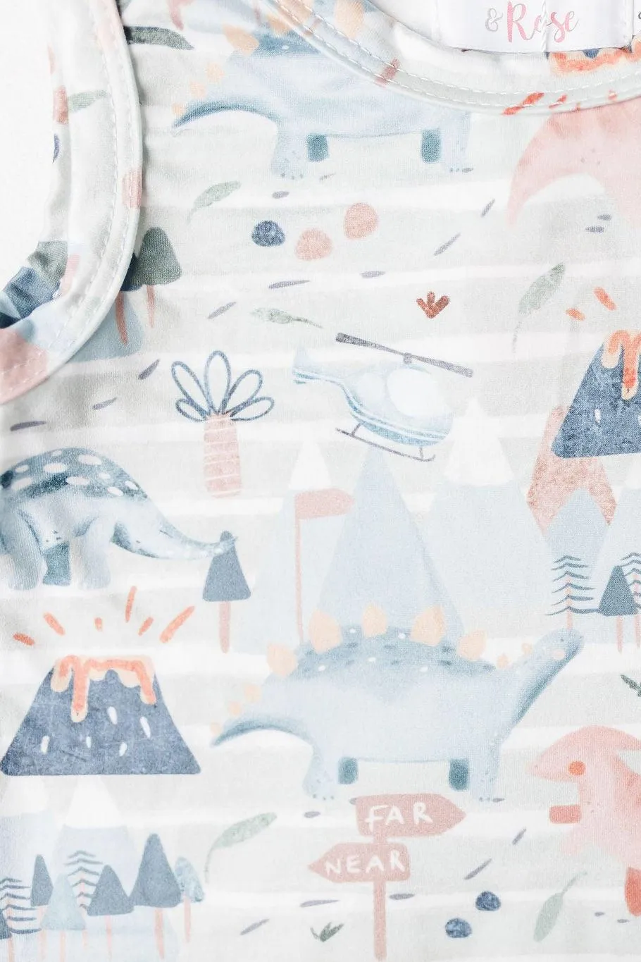 Dino Tracks Shorty One-Piece