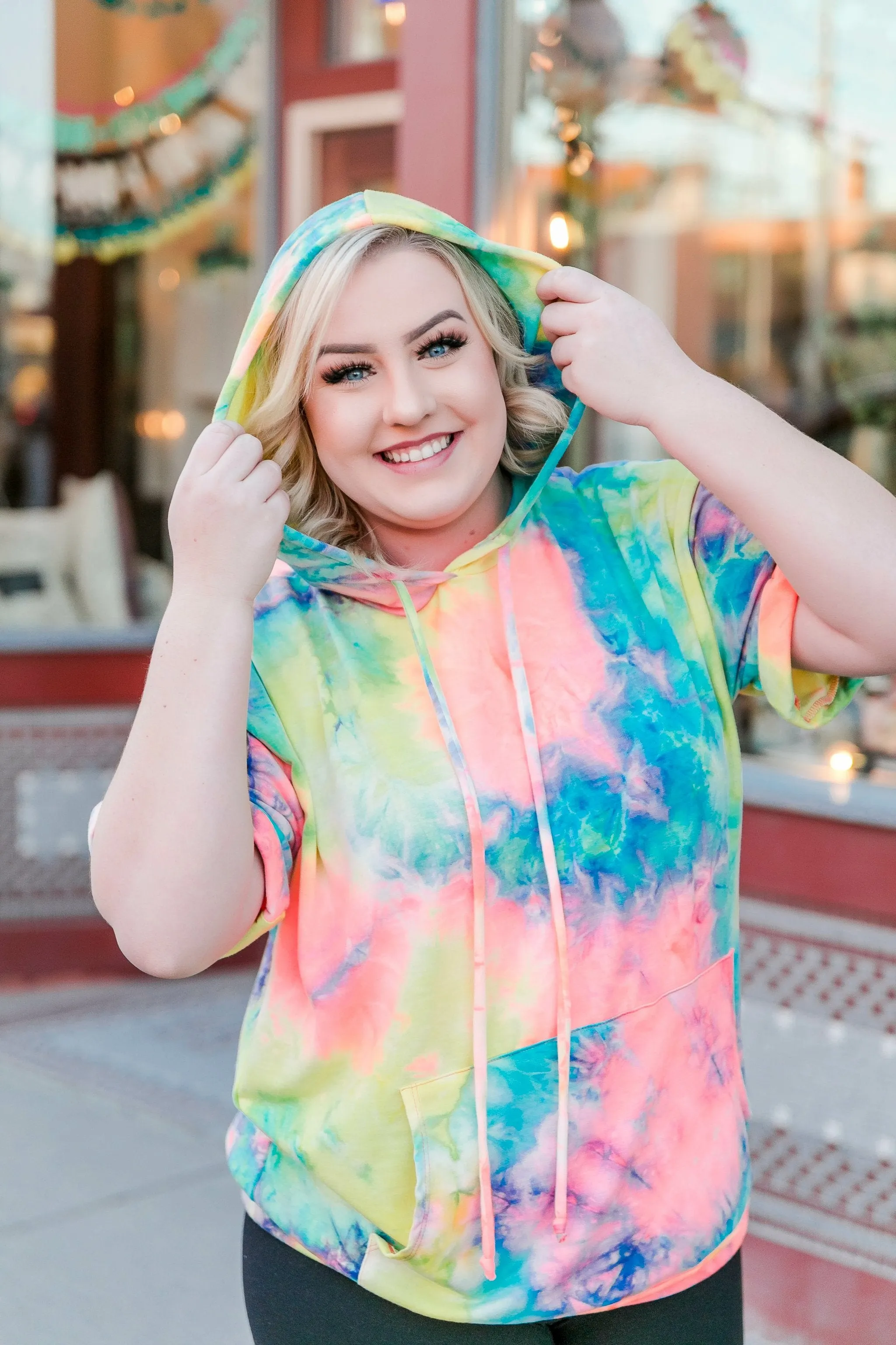 Disco Life Tie Dye Sweatshirt