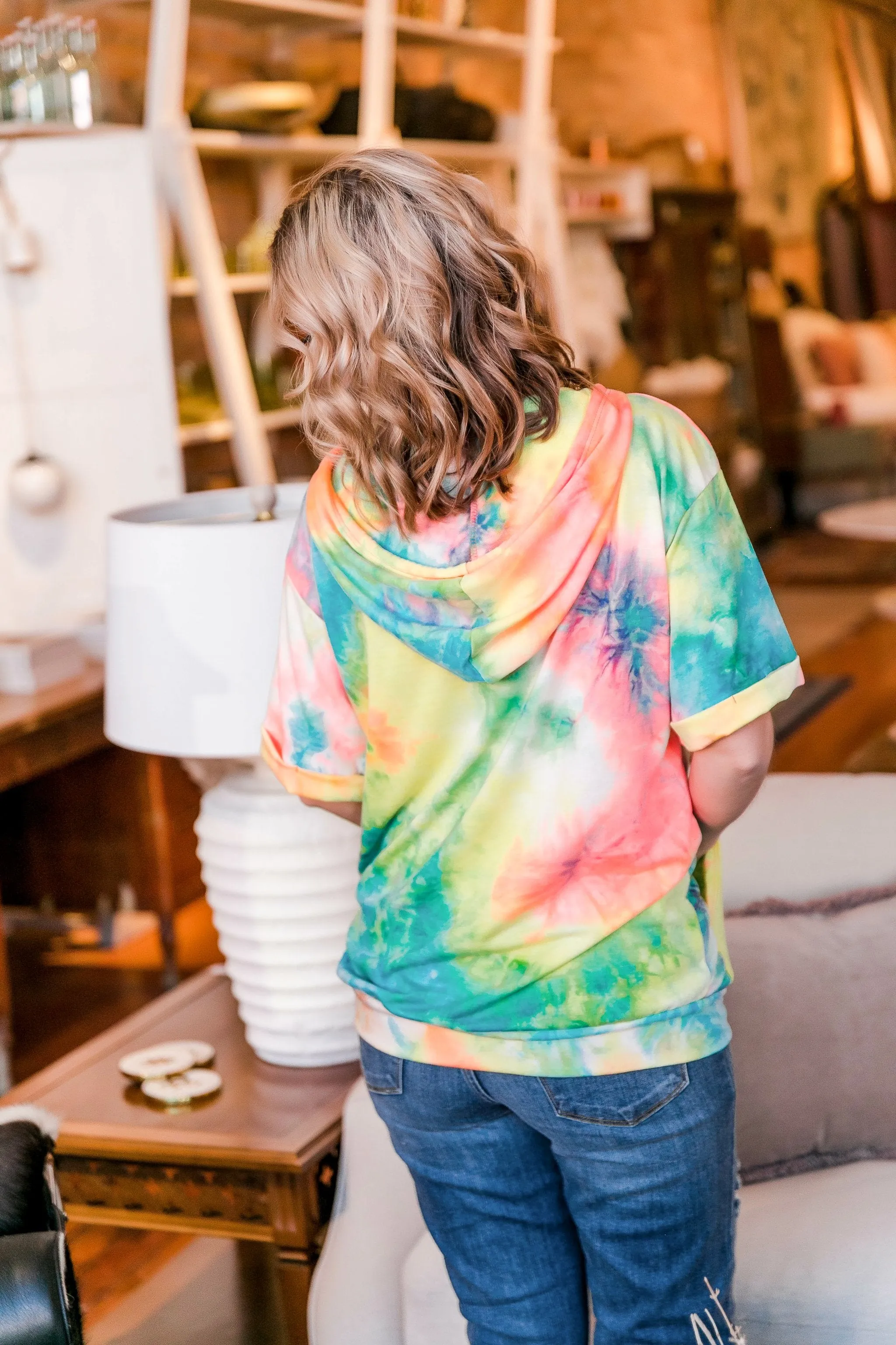 Disco Life Tie Dye Sweatshirt