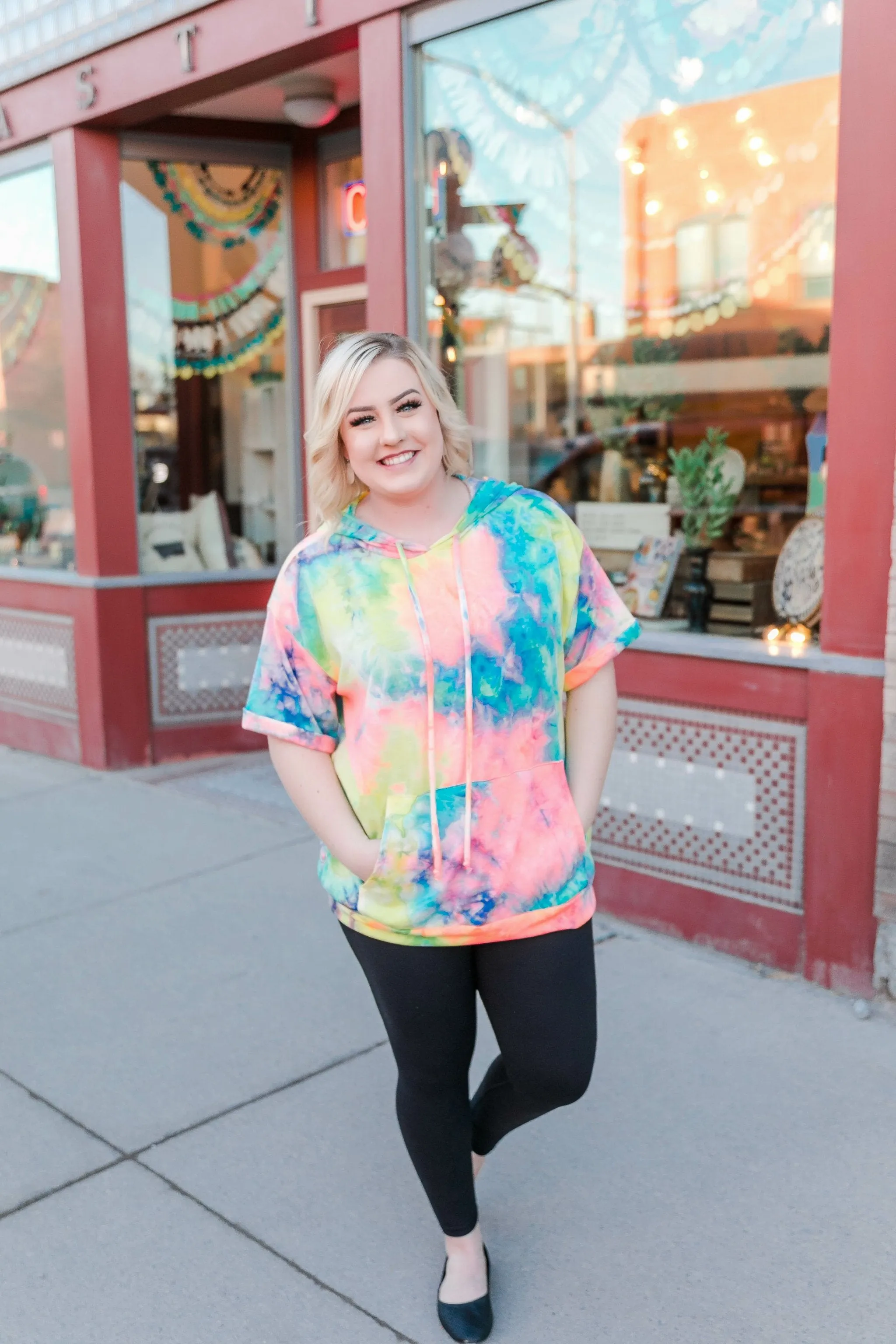 Disco Life Tie Dye Sweatshirt