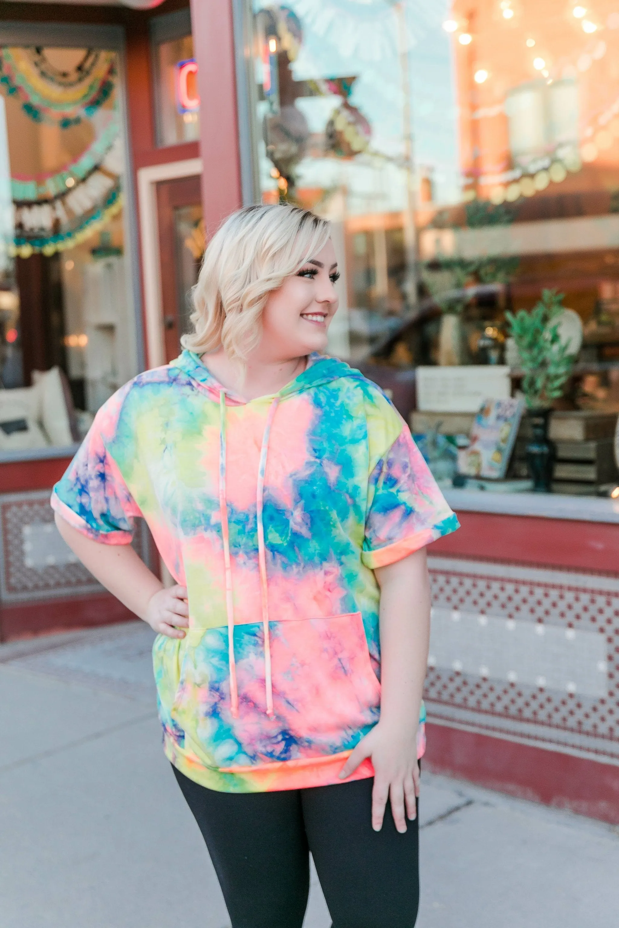 Disco Life Tie Dye Sweatshirt