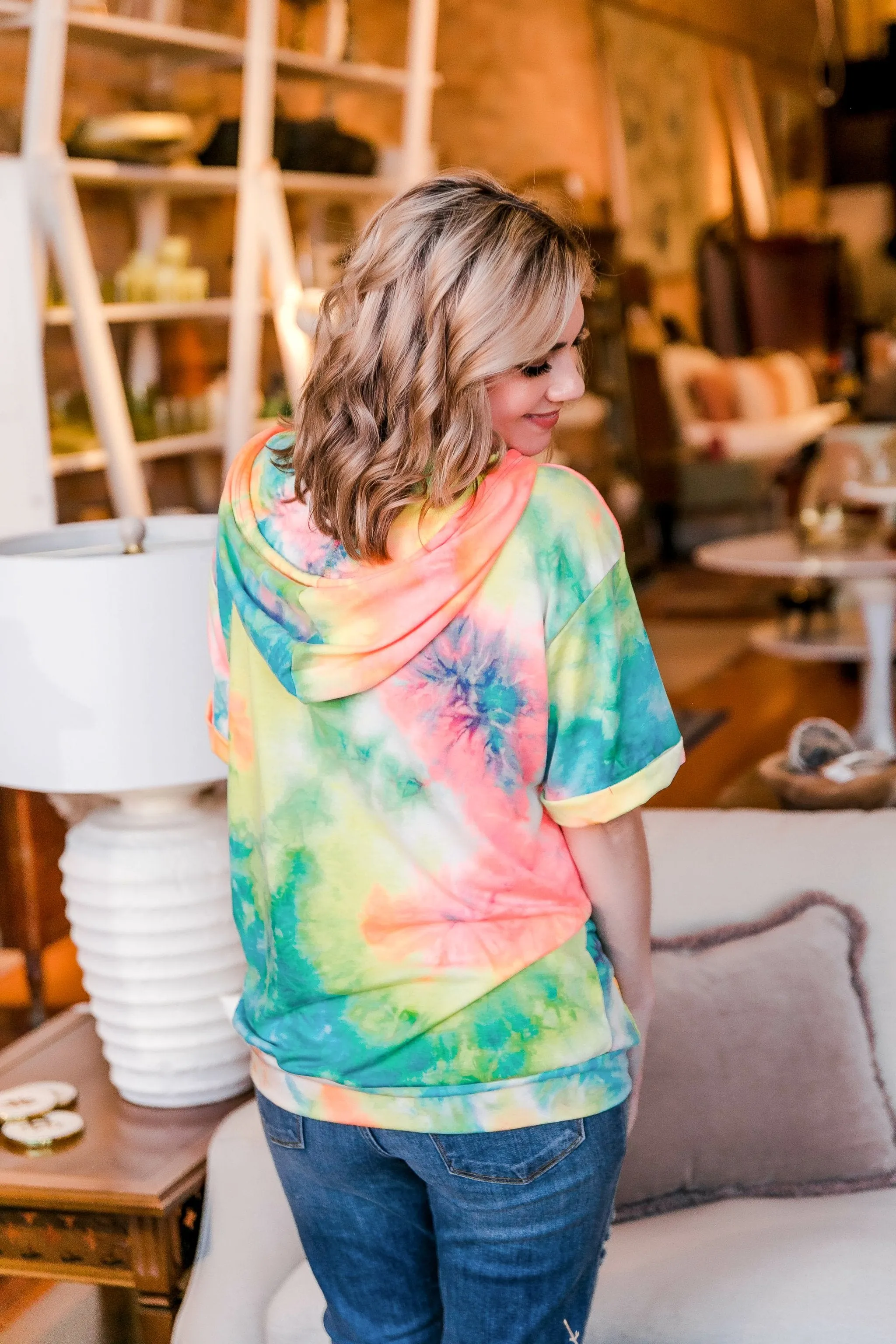 Disco Life Tie Dye Sweatshirt