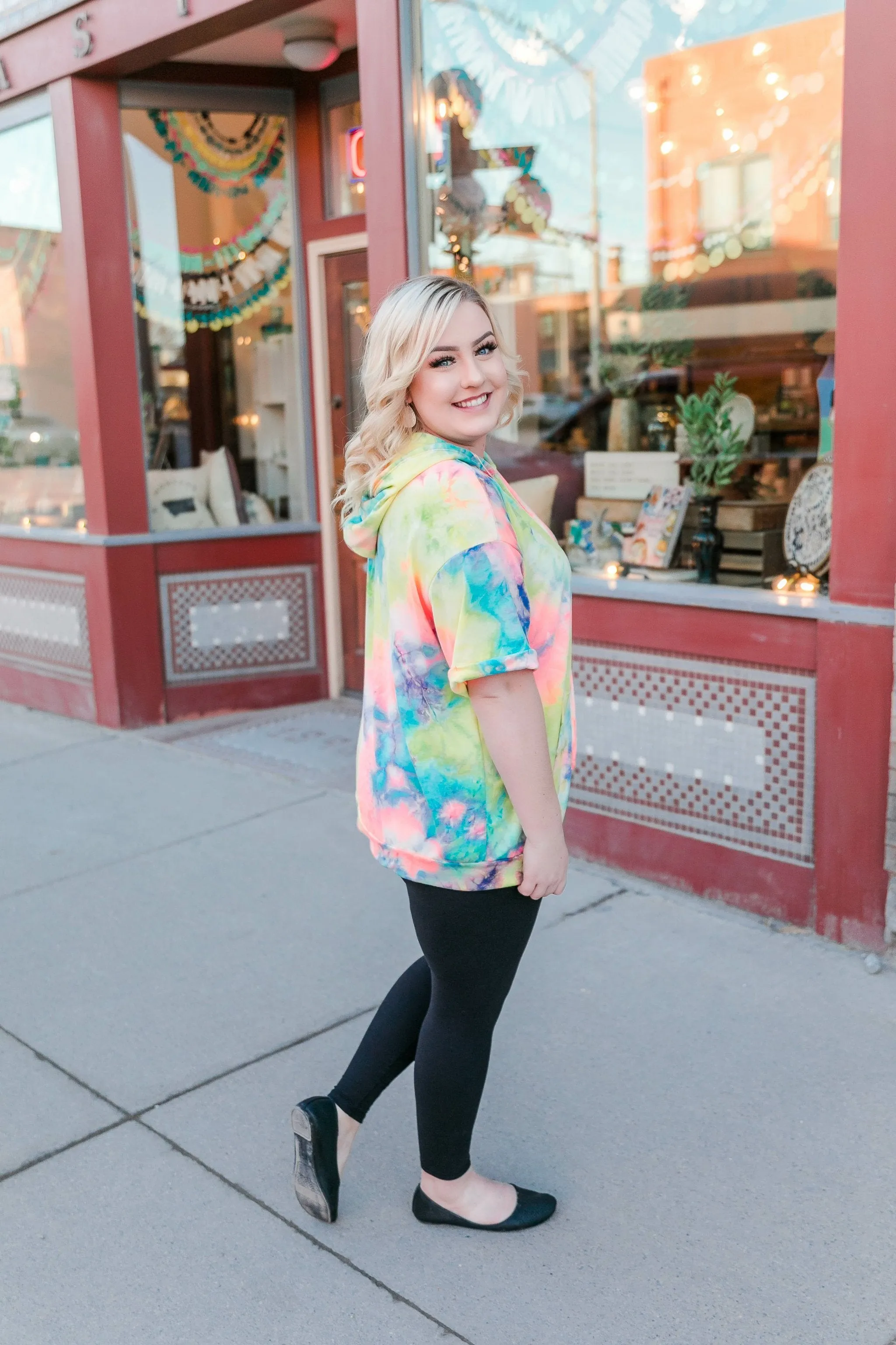 Disco Life Tie Dye Sweatshirt