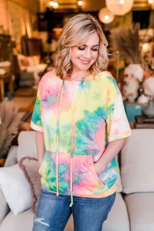Disco Life Tie Dye Sweatshirt