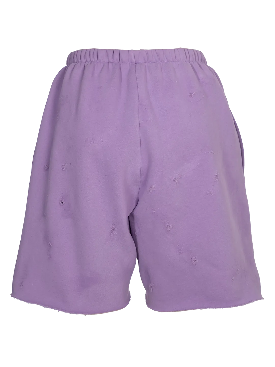 Distressed 'F*ck Off Friday' Jogging Shorts
