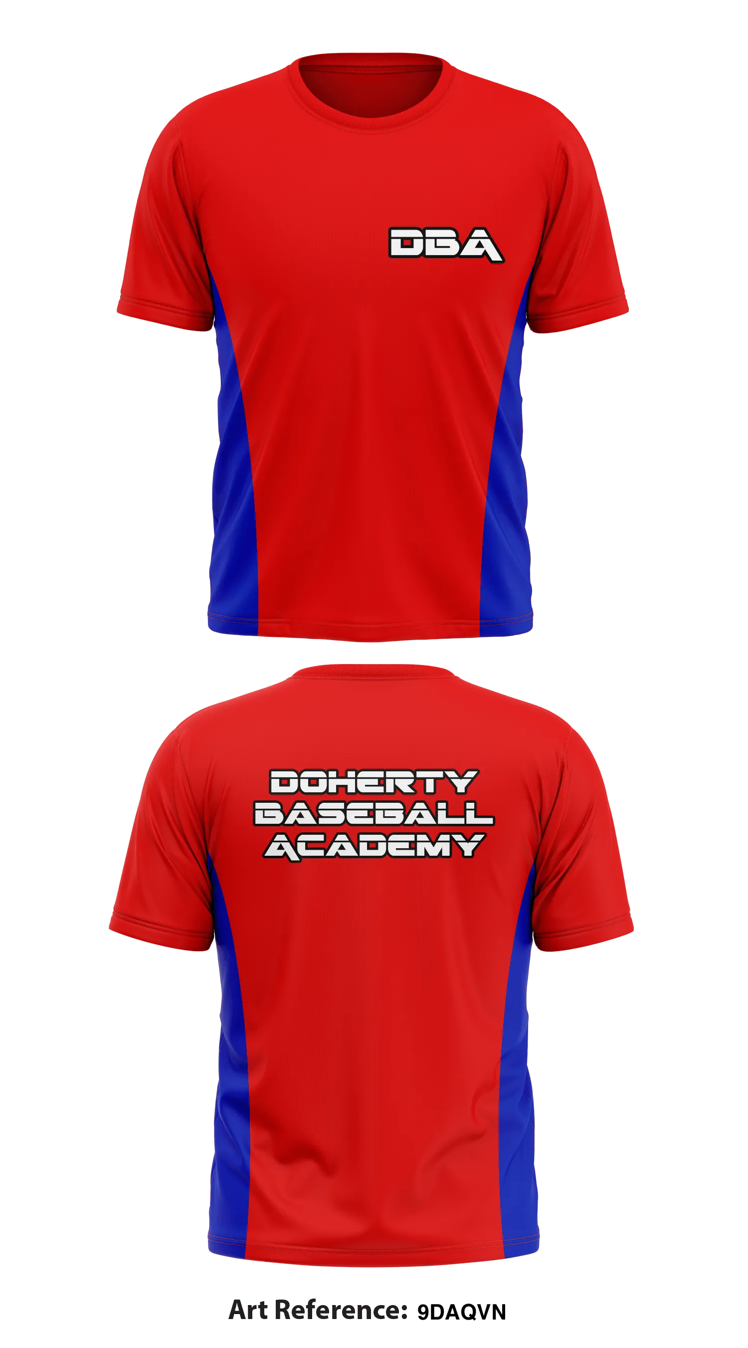 Doherty Baseball Academy Store 1 Core Men's SS Performance Tee - 9DAQvN