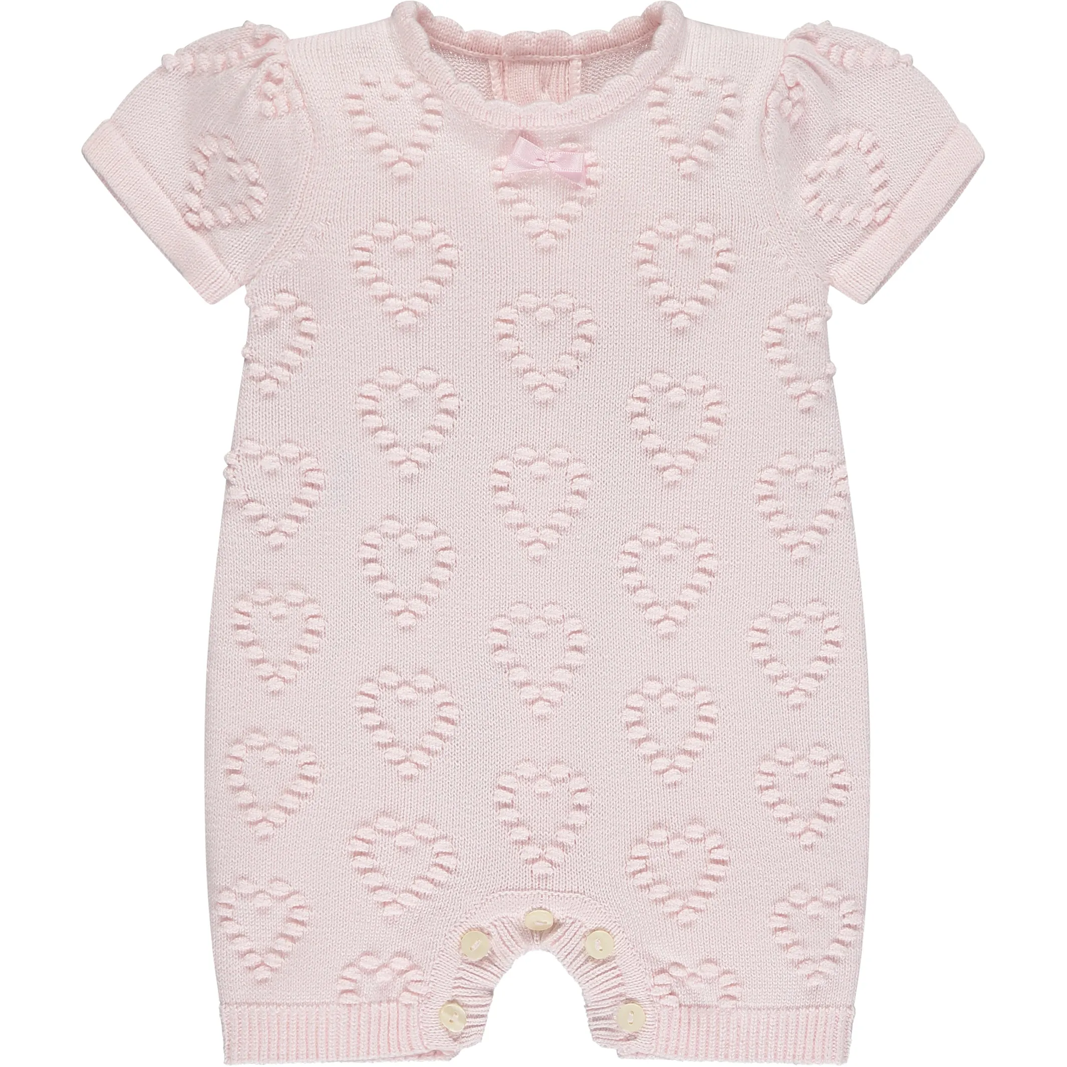 Dory Knit Baby Girls Romper & Hat