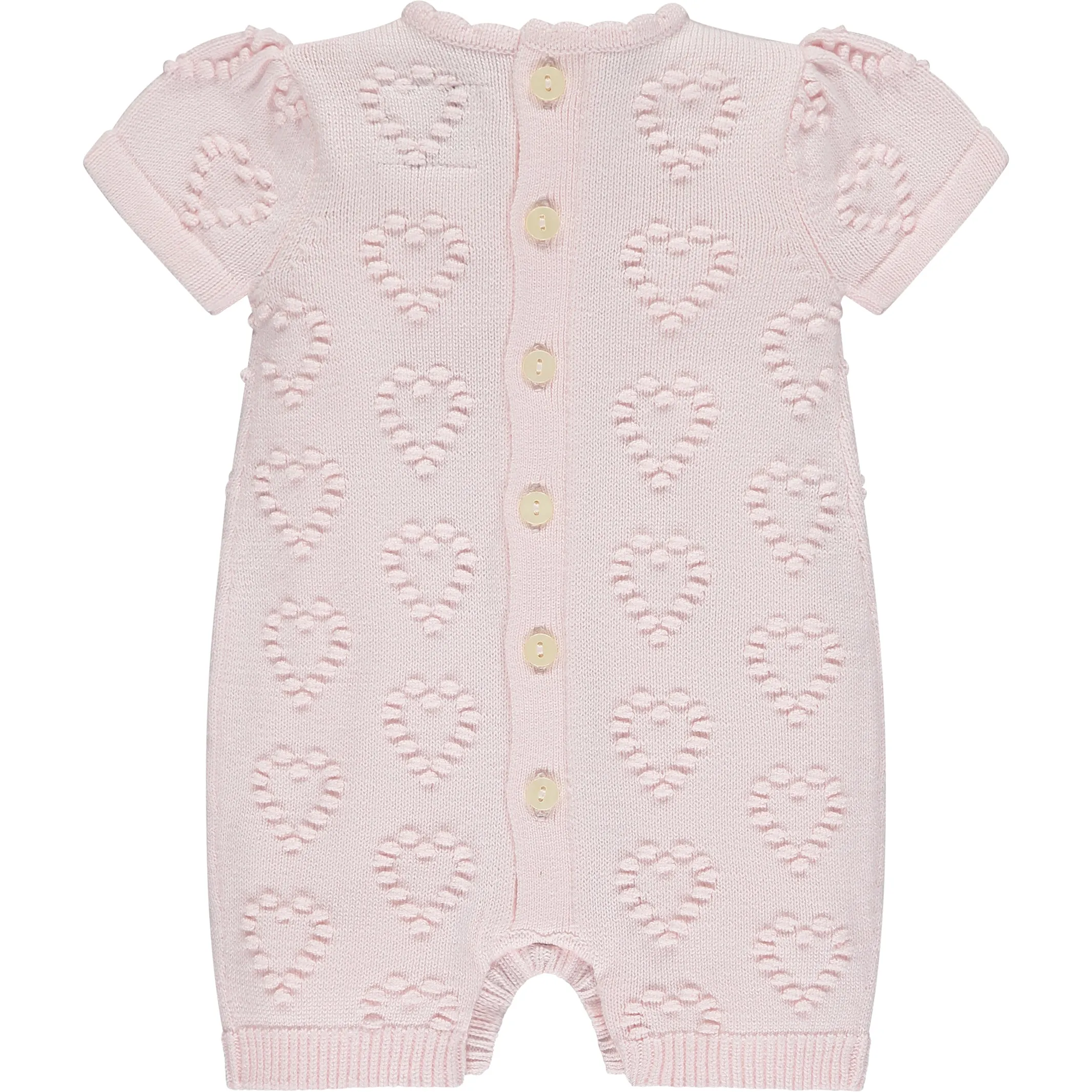 Dory Knit Baby Girls Romper & Hat