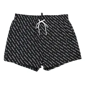 DSQUARED2 - 1964 Mini Logo Swim Shorts in Black