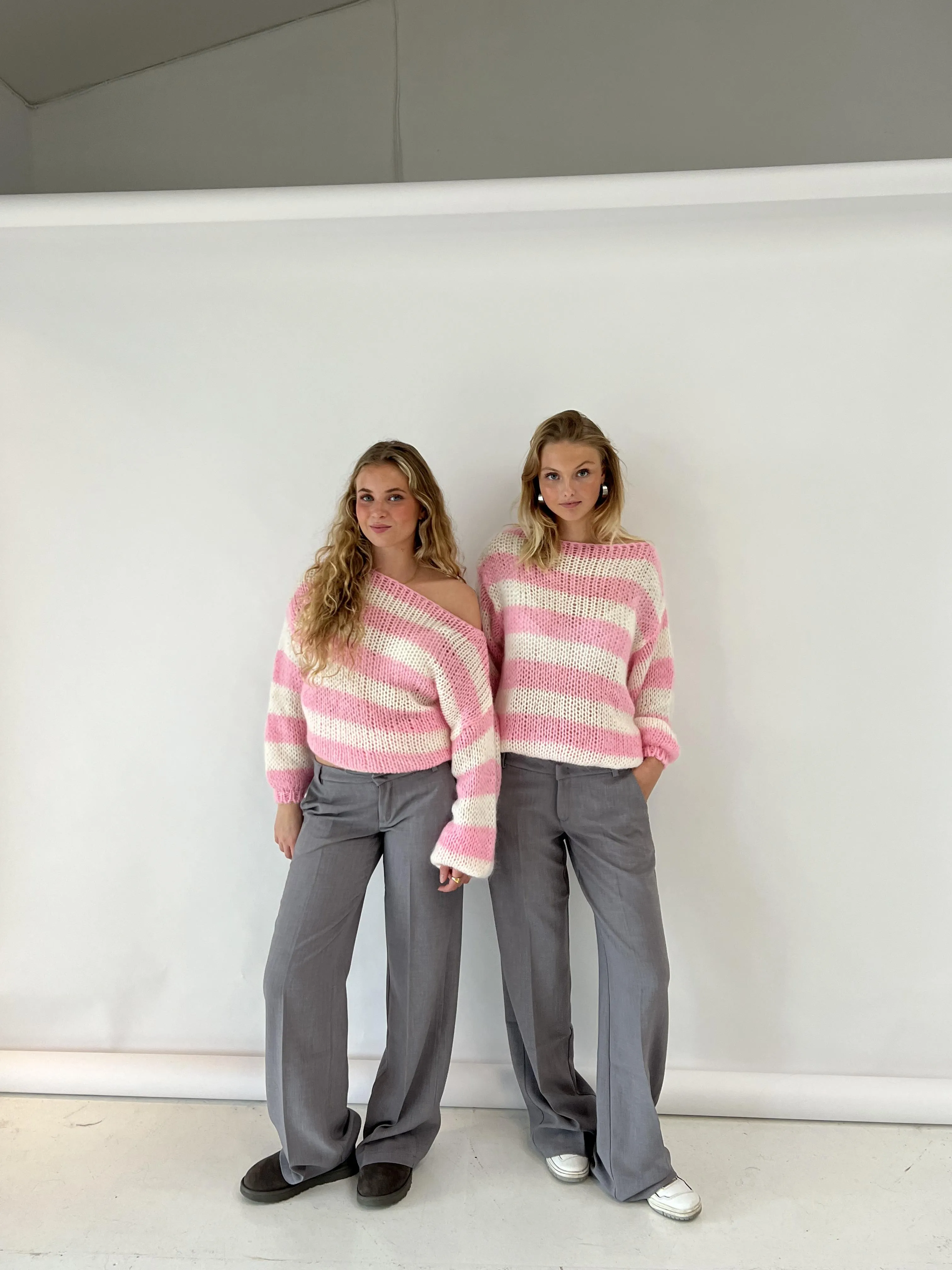 Edda | Striped knit sweater