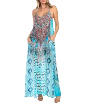 Egyptian Queen Racerback Maxi Dress