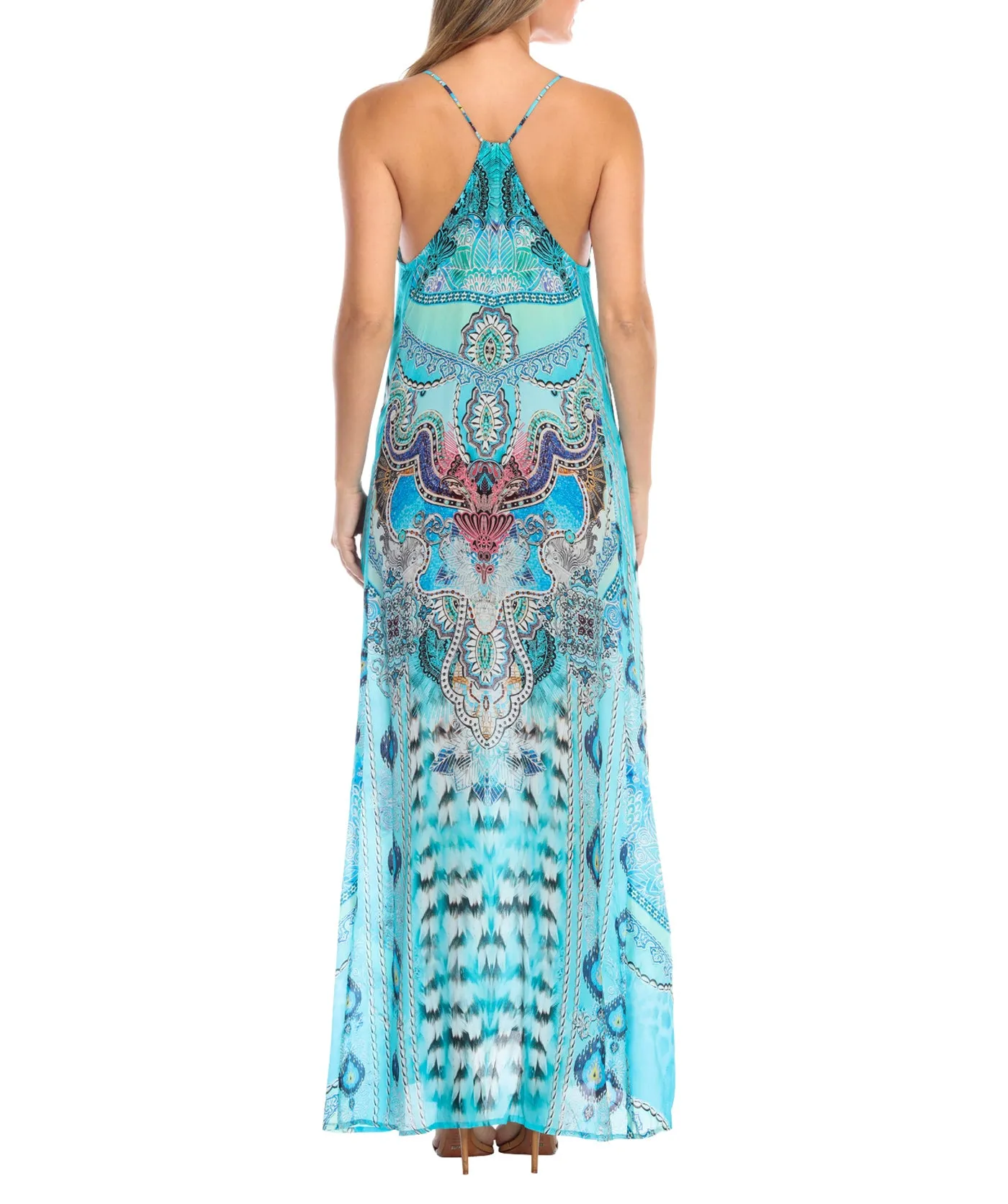 Egyptian Queen Racerback Maxi Dress