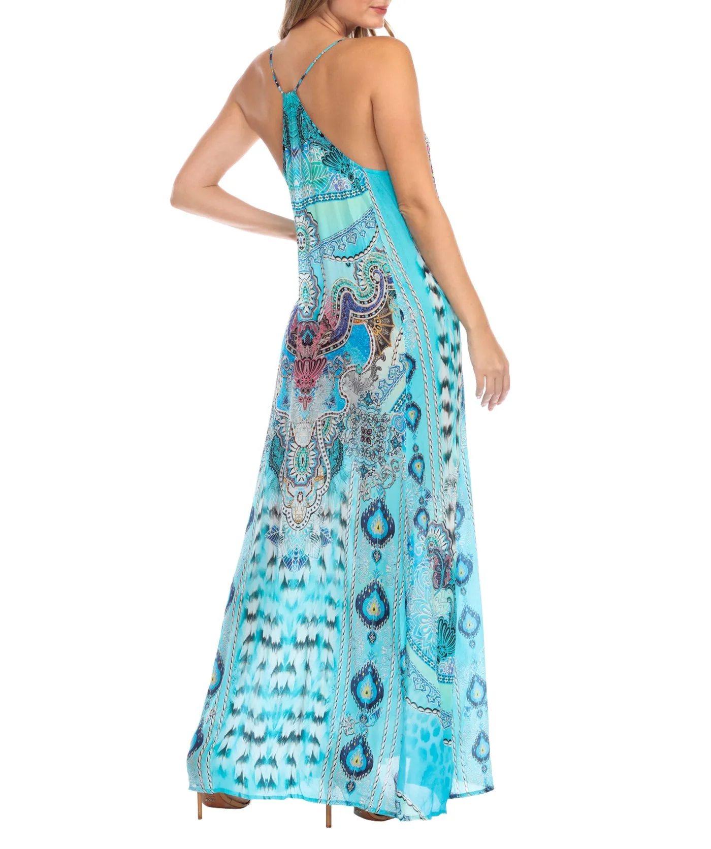 Egyptian Queen Racerback Maxi Dress