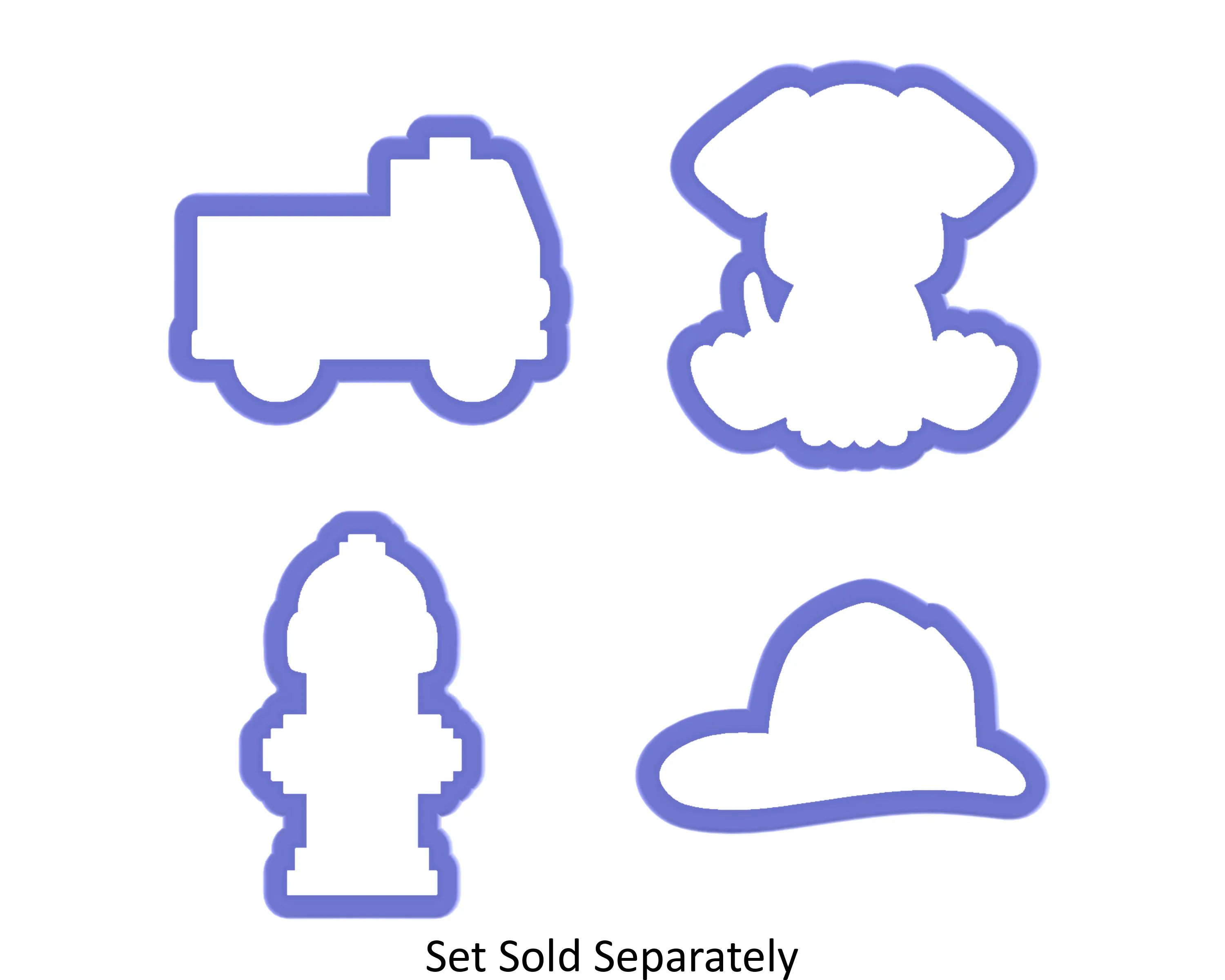 Firefighter Helmet Cookie Cutter