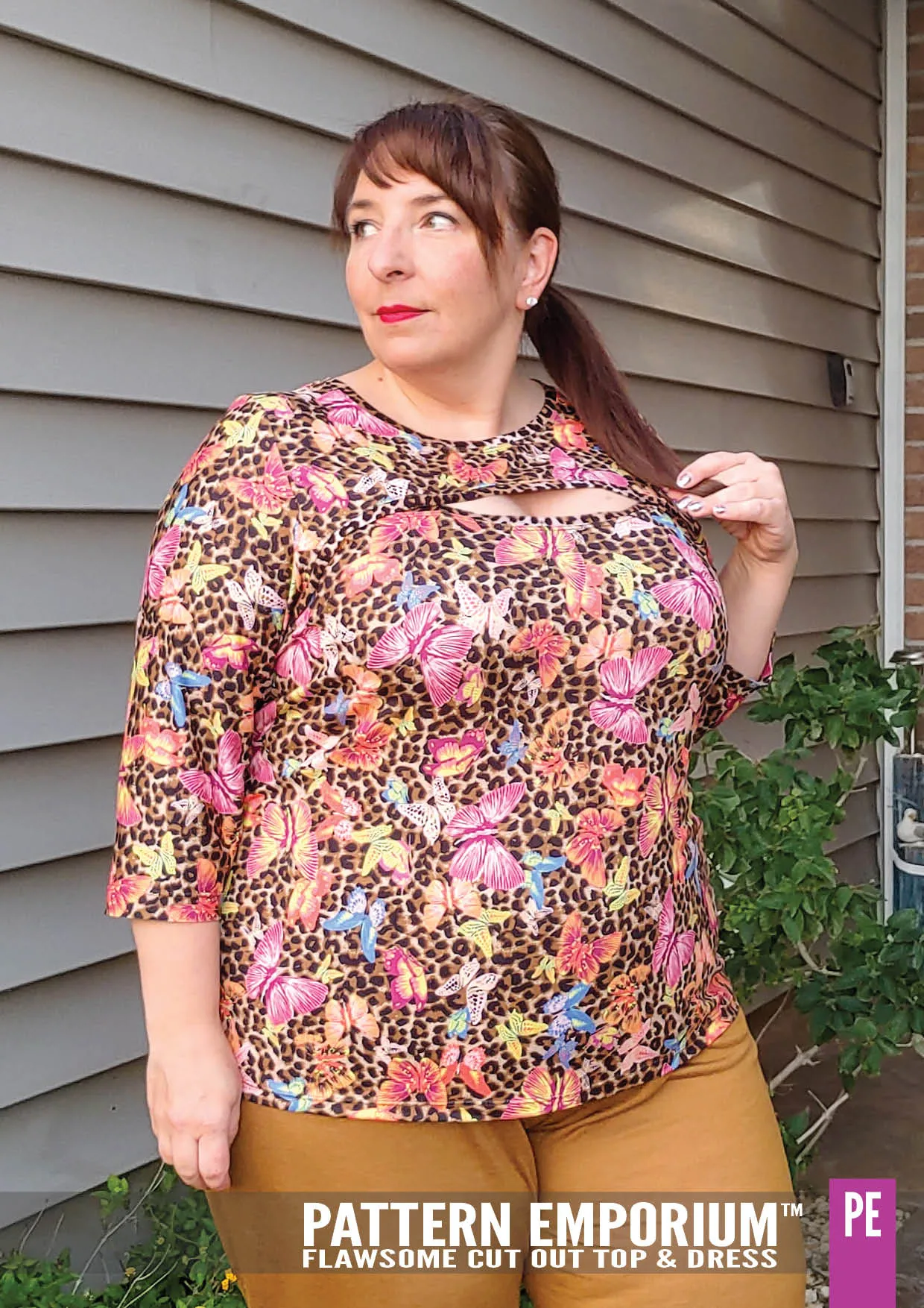 Flawsome | Cut Out Top & Dress Sewing Pattern