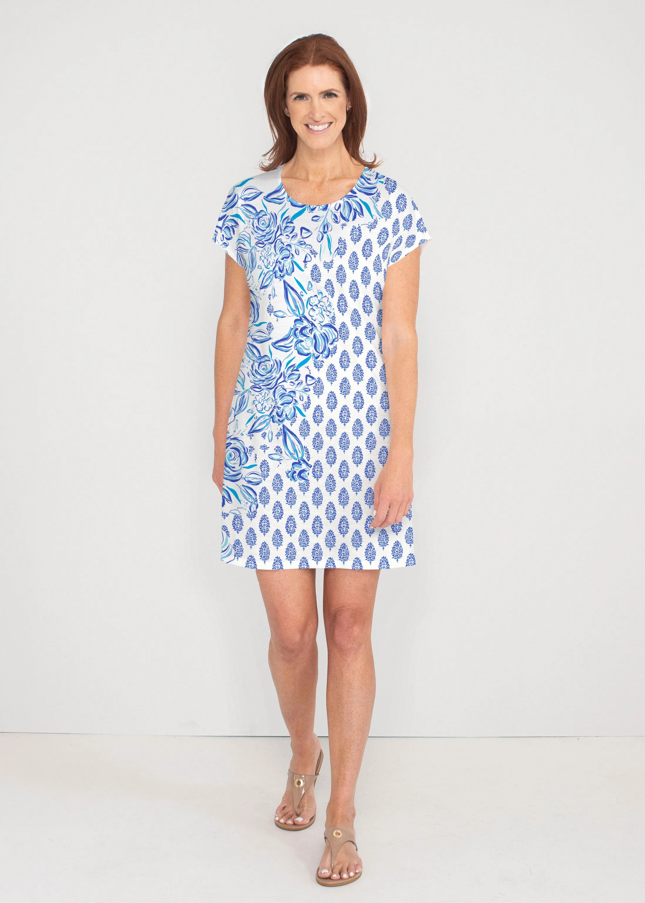 Flora (8041) ~ Lucy Tee Dress