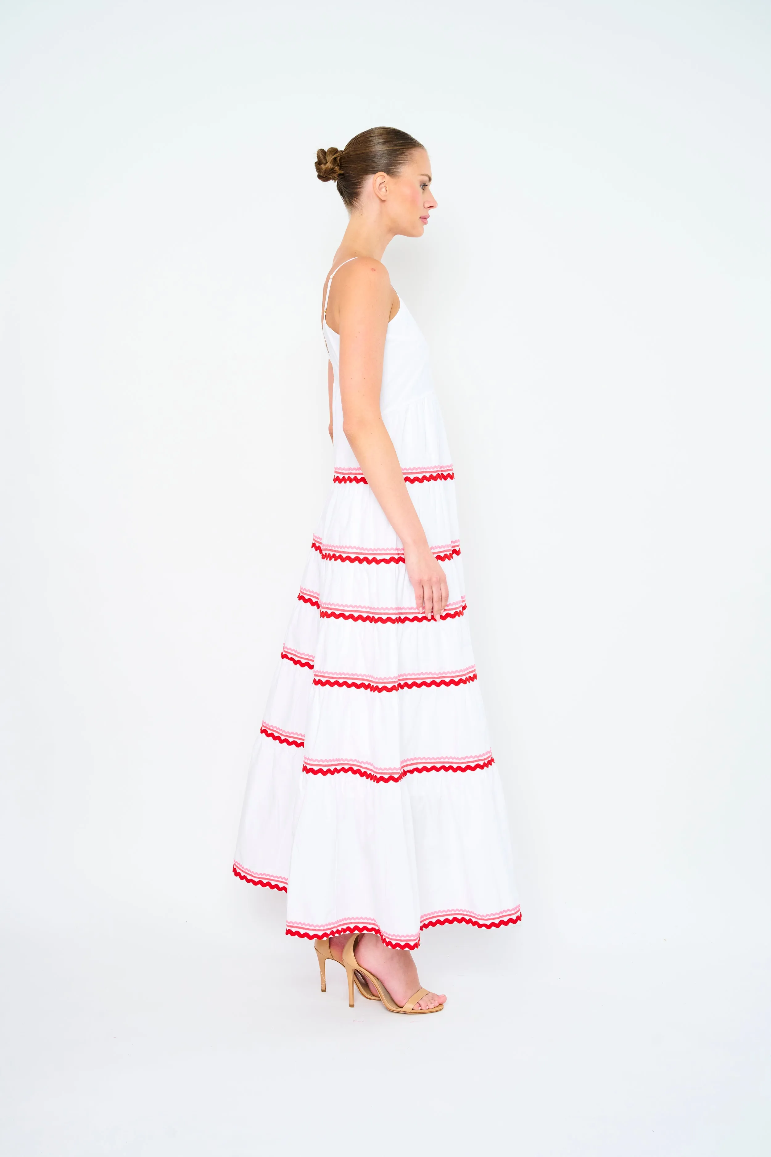 Flora Bea Davie Dress - Ivory