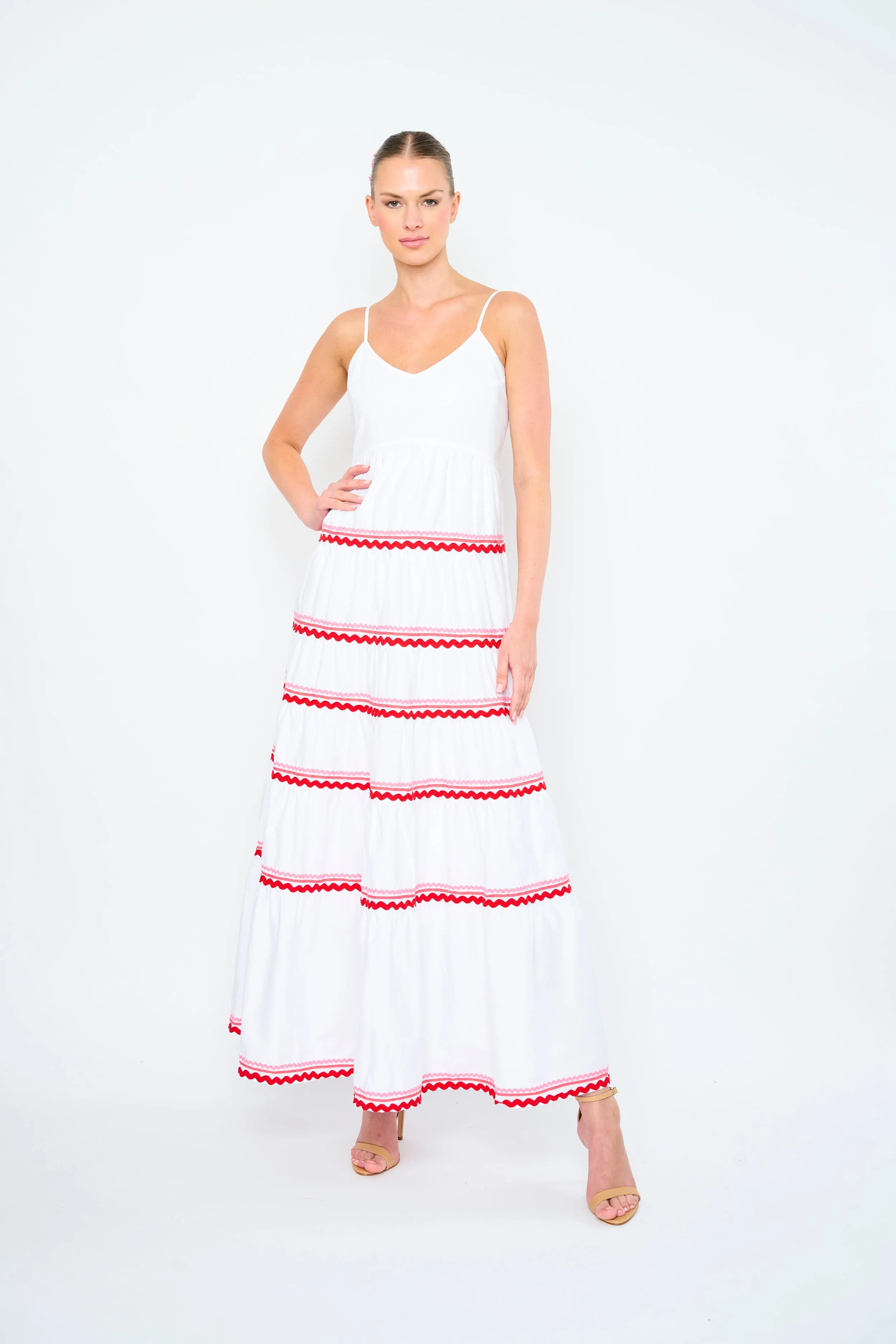 Flora Bea Davie Dress - Ivory