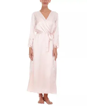 Flora By Flora Nikrooz Stella Satin Venise Trim Robe