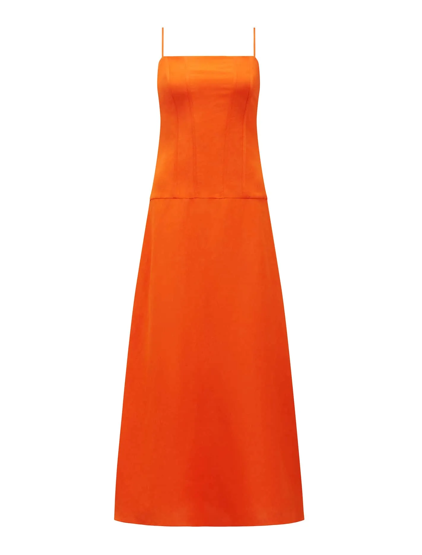 Flora Drop Waist Maxi Dress