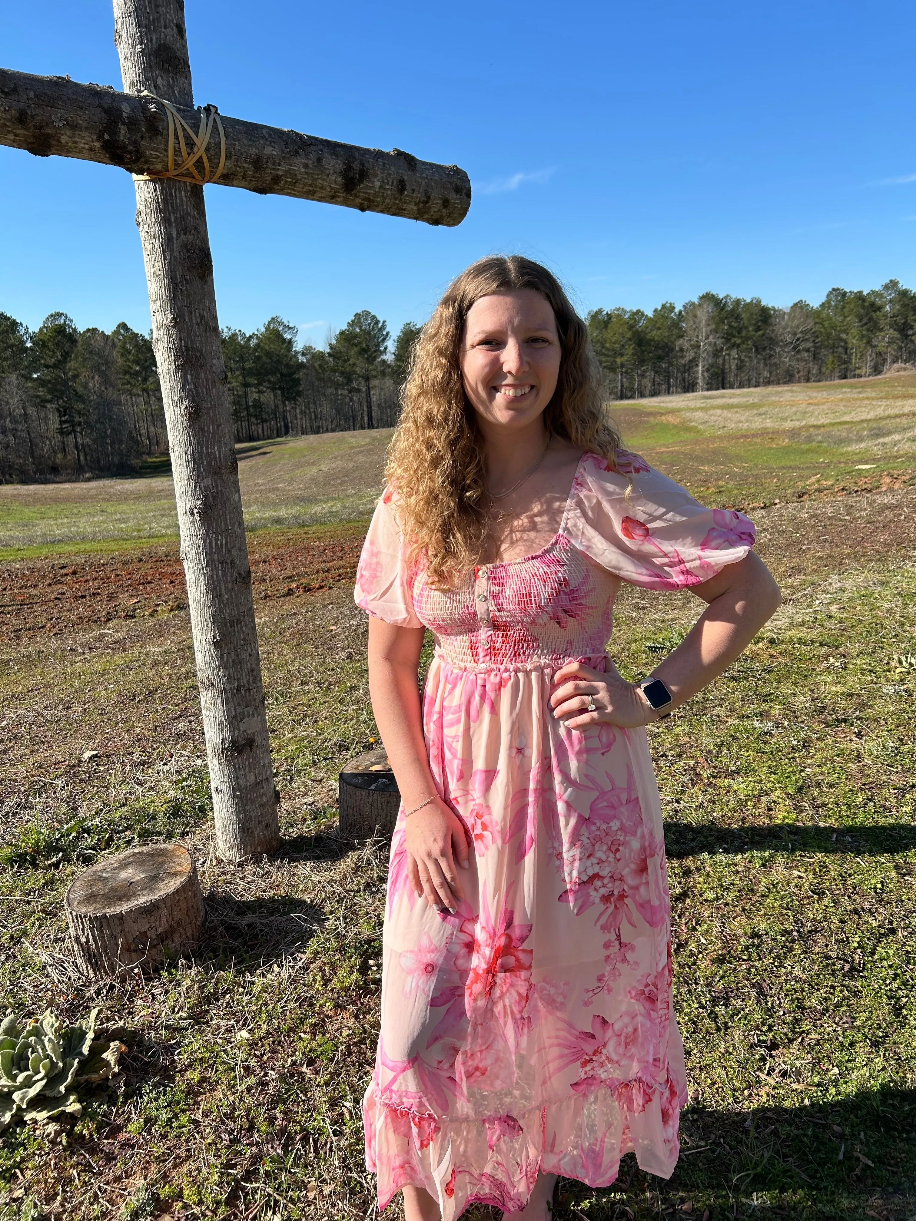 Flora maxi dress